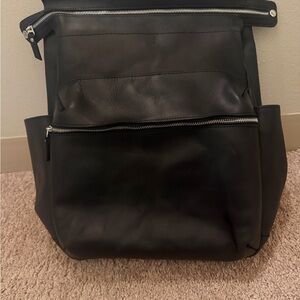 New Handmade Genuine Leather Backpack/Diaper Bag